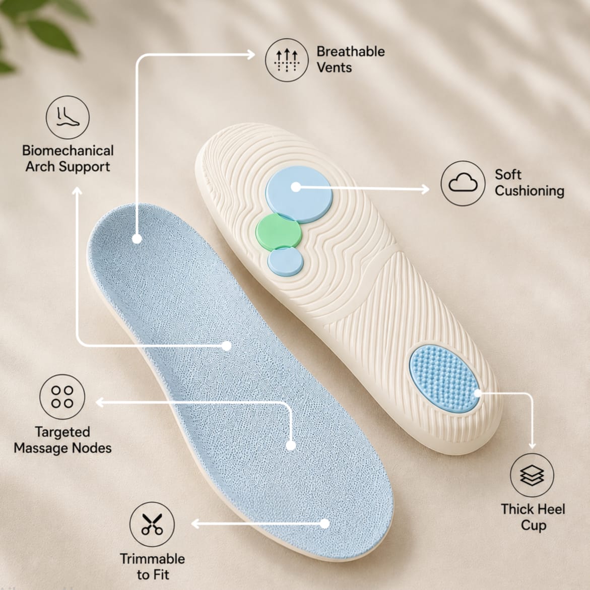 Sports Massage Insoles – Clinically Tested Support